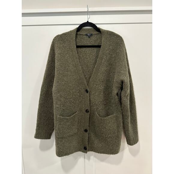 Rails Oslo Oversized Wool and Alpaca Blend Cardigan Size M - Picture 1 of 4
